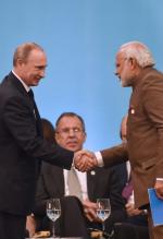 Prezydent Władimir Putin i premier Indii Narendra Modi 
