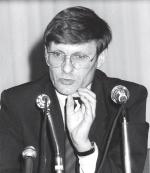 Leszek Balcerowicz, minister finansów i wicepremier – rok 1990. Fot. Piotr Teodor Walczak