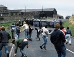 Restrukturyzacja górnictwa rozpoczęta przez rząd  Margaret Thatcher wywołała gwałtowne protesty