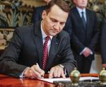 Decyzję o wyborach prezydenckich podpisał  Radosław Sikorski