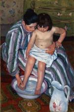 Mary Cassatt, „Kąpiel dziecka”: impresjonizm Nowego Świata