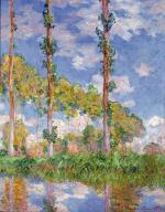 Claude Monet, „Trzy topole latem”: sztuka patrzenia na wodę i drzewa 