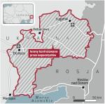 W wyniku ostatniej ofensywy prorosyjscy separatyści zwiększyli swój stan posiadania o 1,5 tys. km. kw. Atakują obecne Debalcewo,  starając się zamknąć pierścień okrążenia wokół sił ukraińskich.