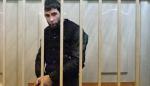 Główny oskarżony Zaur Dadajew podczas posiedzenia moskiewskiego sądu 