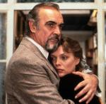 Michelle Pfeiffer  i Sean Connery  w filmie „Wydział Rosja” z 1990 r.