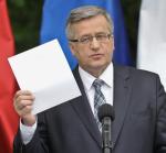 Bronisław Komorowski zapowiada ogólnokrajowe referendum