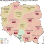 Spory odsetek Polaków nie korzysta z Internetu