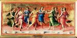 Baldassare Peruzzi, „Apollo tańczy z Muzami”: w XVI-wiecznej Florencji wiedziano, co ważne