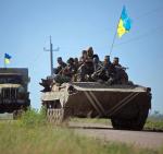 Ukraińscy żołnierze wzmacniają swoją obronę na granicy z separatystycznymi republikami