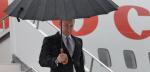 Deszczowe powitanie Władimira Putina w stolicy autonomicznej Baszkirii Ufie