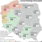 Skąd są samorządy z czołówki Rankingu