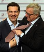 Premier Aleksis Cipras nie chciał krawata Jeana-Claude’a Junckera