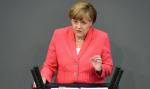 Angela Merkel w czasie czerwcowego przemówienia w Bundestagu na temat nowego pakietu pomocowego dla Grecji