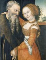 Lucas Cranach Starszy, „Niedobrana para”, 1530 