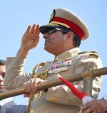 Egipski prezydent generał Abdel Fattah al-Sisi 