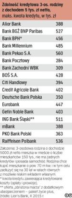 Ile pożyczy bank