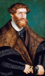 Lucas Cranach Młodszy,  Portret księcia pomorskiego Filipa I