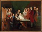 „Portret rodziny infanta don Luisa”, olej, 1783–1784,