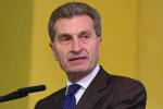 Guenther Oettinger, obecny komisarz ds. agendy cyfrowej, ogłosił nieco inny plan 