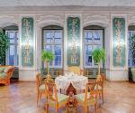 Rokokowo-barokowy Salon Zielony  z portretami antenatów Materiały Prasowe