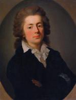 Jan Potocki w wieku młodzieńczym, portret Antona Graffa, 1780 r.