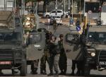 Izraelscy żołnierze blokują przejście na granicy Zachodniego Brzegu w obawie przed atakami Palestyńczyków