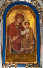 „Brama Miłosierdzia” – ikona z jarosławskiej cerkwi, która na życzenie Franciszka pojechała do Rzymu. Fot. ks. Bogdan Stepan