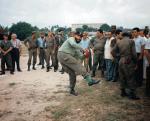 Fidel Castro jako baseballista. Rok 1964