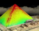 Temperatury wewnątrz piramid różnią się o kilka stopni. Na zdjęciu: piramida Cheopsa; w Dahszur układ temperatur jest odwrotny.