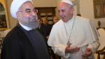 Hasan Rouhani i Franciszek. To pierwsza wizyta irańskiego prezydenta w Watykanie od 1999 r. Wtedy u Jana Pawła II był Mohamed Chatami, który w 2005 r. nieoczekiwanie pojawił się  na pogrzebie polskiego papieża