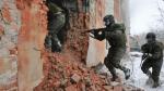 Saperzy rosyjskiej armii ćwiczą zdobywanie budynku (obwód włodzimierski)