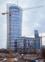 Siedziba Fronteksu w Warszawie. Dziś zajmuje siedem pięter w nowoczesnym biurowcu, wkrótce rozrośnie się trzykrotnie.
