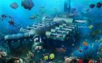 Taki podwodny hotel powstanie koło którejś z wysp na Morzu Karaibskim, dokładne miejsce wskażą biolodzy 