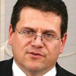 Maroš Šefčovič unijny komisarz ds. energii