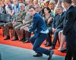 Nagroda „Rzeczpospolitej”: Jacek Turczyk, PAP. Prezydent chwyta hostię w czasie mszy 