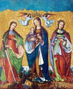 Sacra Conversazione. Maria z Dzieciątkiem, święte Felicyta i Perpetua z Wróblewa 