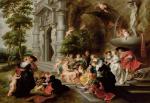 „Ogród miłości” według Petera Paula Rubensa, po 1630/1631