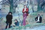 Pink Floyd już bez Syda Barretta. Od lewej: Nick Mason, Roger Waters, David Gilmour, Rick Wright. Fot. Storm Thorgerson