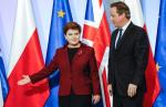 Dotychczas polski rząd widział w Londynie strategicznego partnera w UE (na zdjęciu David Cameron i Beata Szydło podczas wizyty brytyjskiego premiera w Warszawie).  Dziś trzeba zacząć rozmowy z Niemcami