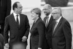 François Hollande, Angela Merkel, Martin Schulz i Jean-Claude Juncker należą do czołowych orędowników federalizacji UE