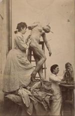 William Elborne, Camille Claudel i Jessie Lipscomb, Paryż, 1887 