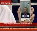 Erdogan połączył się ze studiem CNN Turk przez smartfon 