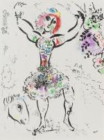Marc Chagall, Żonglerka, 1960