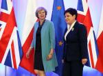 Urzędująca od 13 lipca brytyjska premier Theresa May odwiedziła już pięć europejskich stolic. W czwartek wieczorem rozmawiała w Warszawie z Beatą Szydło
