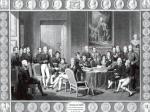 Już po kongresie wiedeńskim (na zdjęciu) car Aleksander I, austriacki cesarz Franciszek oraz król pruski Fryderyk Wilhelm 26 września 1815 r. podpisali akt Świętego Przymierza.