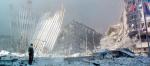 Ground Zero – ruiny wieżowców World Trade Center w Nowym Jorku