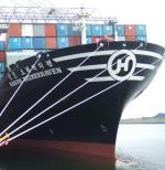 W barwach Hanjin Shipping pływało 97 kontenerowców.  Firma obsługiwała trasy Europa–Azja–Ameryka.
