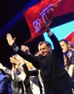 Milorad Dodik w dniu głosowania: 99,8 proc. za.