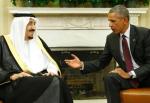 Król Arabii Saudyjskiej Salman z Barackiem Obamą w Białym Domu we wrześniu 2015 roku