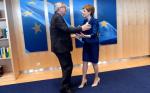 Nicolę Sturegon przyjął szef Komisji Europejskiej Jean-Claude Juncker. Szef Rady UE Tusk – nie.